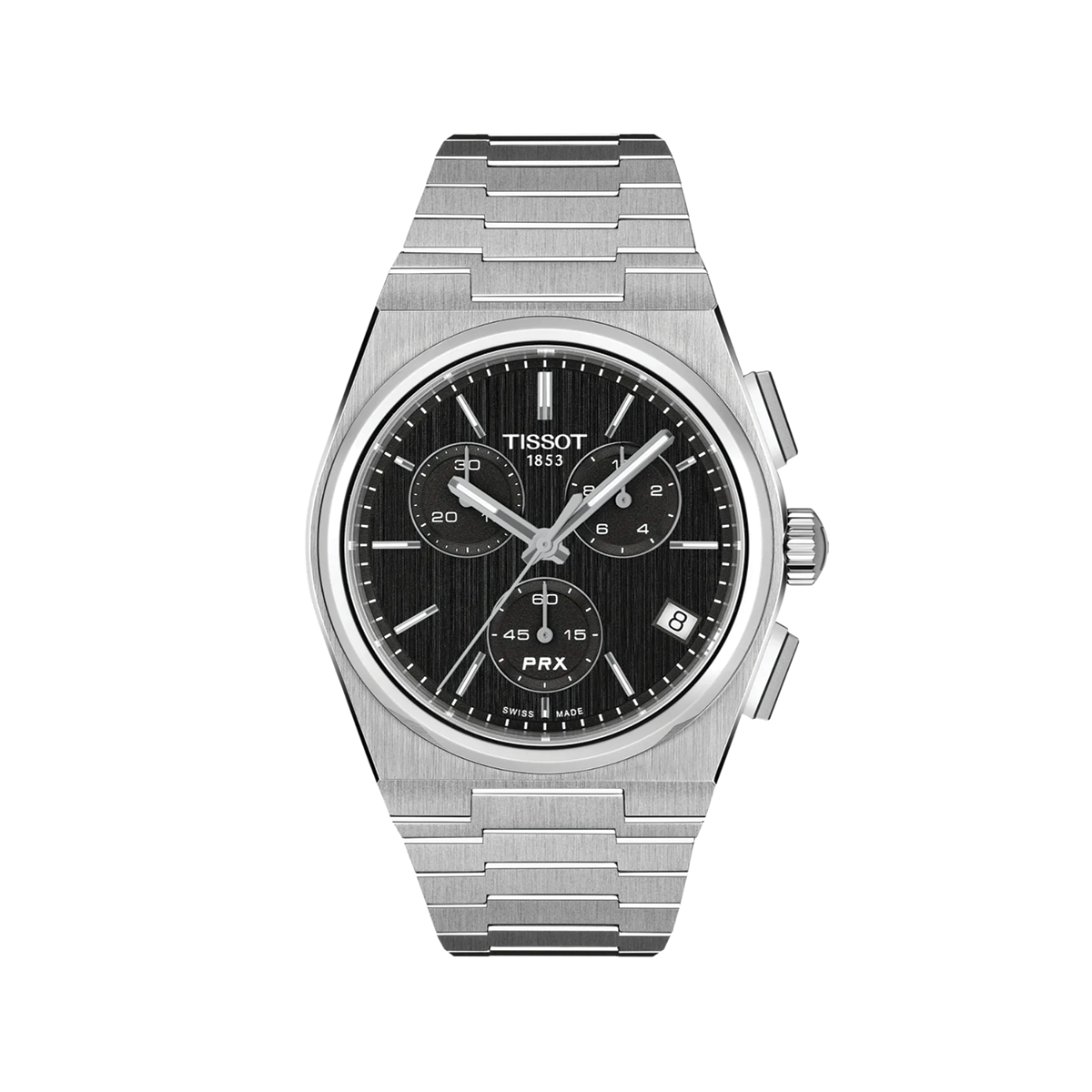 PRX Quartz Chronograph 41mm - Black on Bracelet