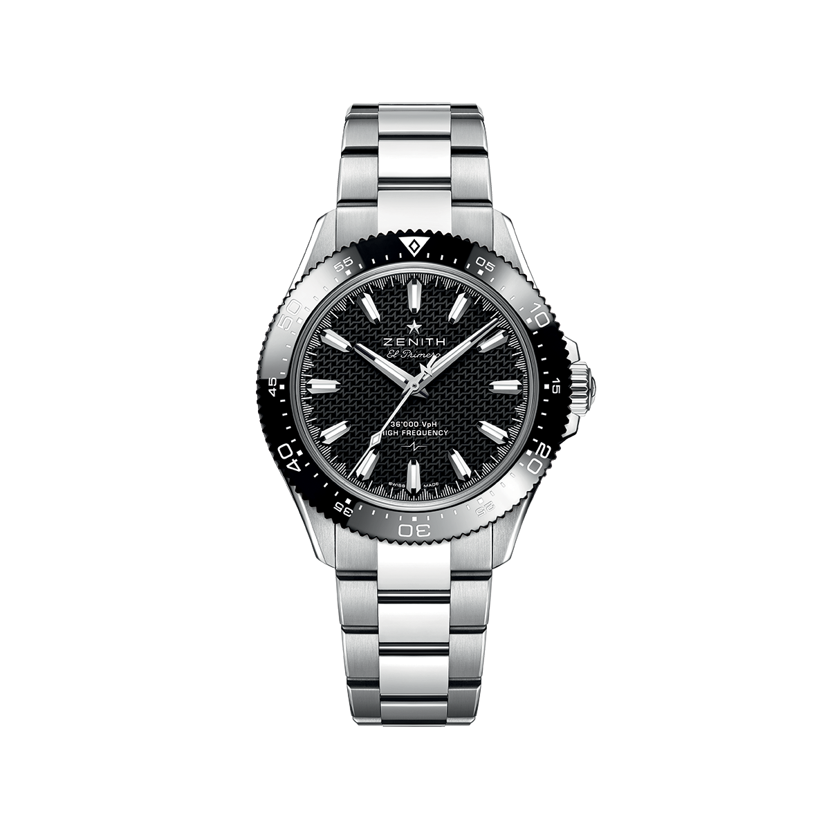 Chronomaster Solo Sport No Date 40mm - Black on Bracelet