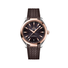 Seamaster Aqua Terra 41mm - Brown on Rubber Strap