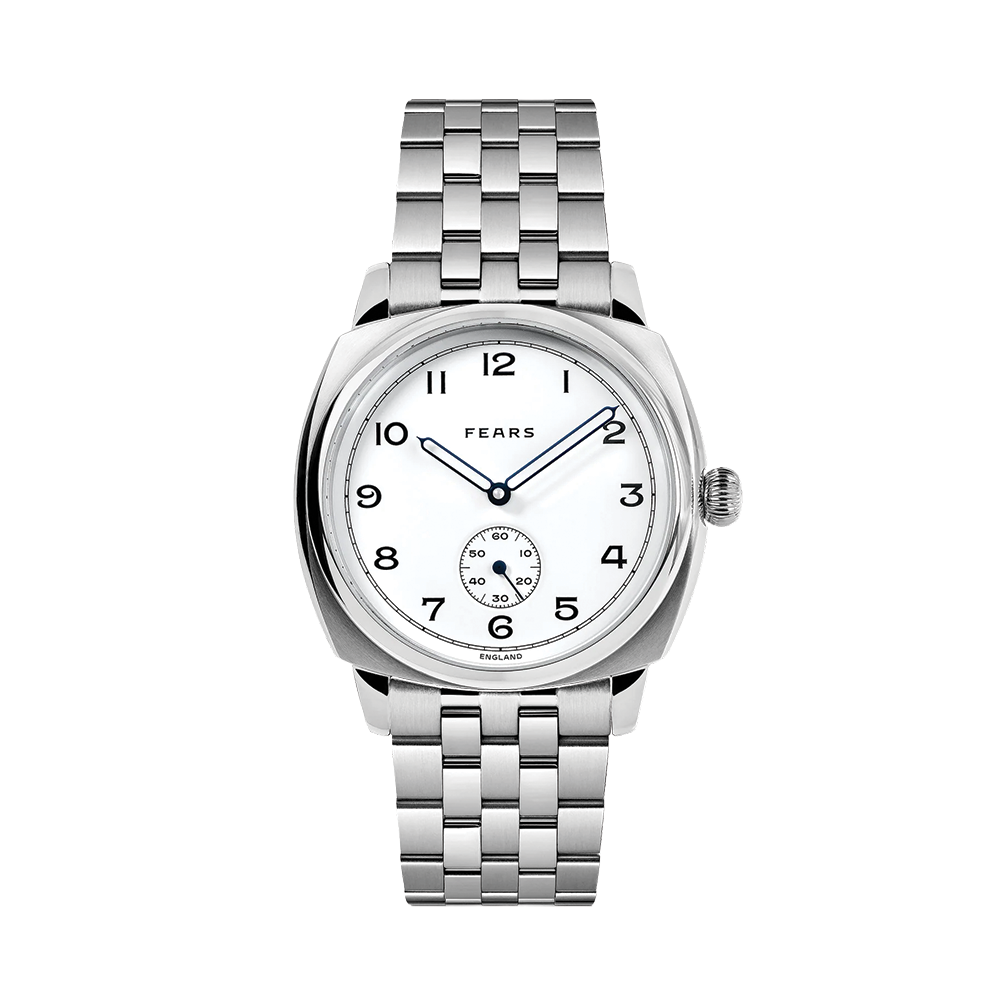 Brunswick "Polar White II" 38mm - White on Bracelet