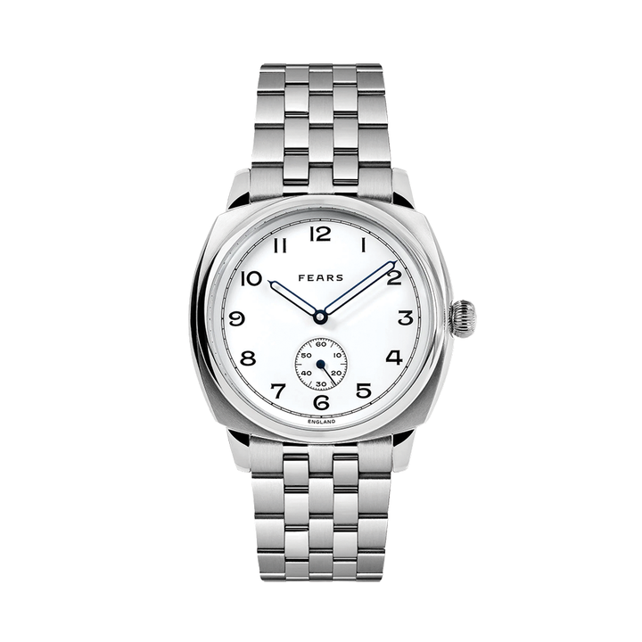 Brunswick "Polar White II" 38mm - White on Bracelet