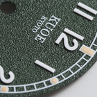 OLD SMITH 35mm - Green on Leather Strap