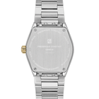 Highlife Ladies Quartz Two-Tone 31mm - Silver, Diamond-Set on Bracelet w/ Additional Rubber Strap