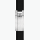 Black Bay 41mm - Black, Burgundy Bezel on Rubber Strap