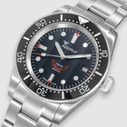 1545 Steel 40mm - Black Bracelet