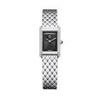 Hampton 10862 Quartz 28mm - Black, Diamond-Set on Bracelet