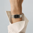 Hampton 10862 Quartz 28mm - Black, Diamond-Set on Bracelet