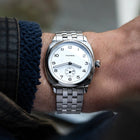 Brunswick "Polar White II" 38mm - White on Bracelet