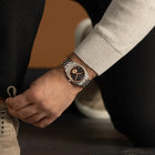 Brunswick "Charcoal Rose" 38mm - Black on Bracelet
