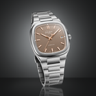 Seventies "Tweed Amp" 39mm - Brown on Bracelet