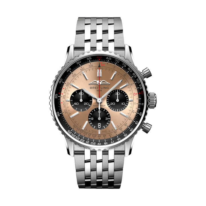 Navitimer B01 Chronograph 43mm - Copper on Bracelet