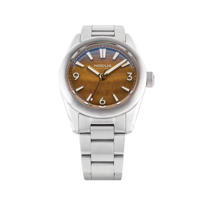 Sector II Sport Tiger's Eye 38mm - Brown on Bracelet